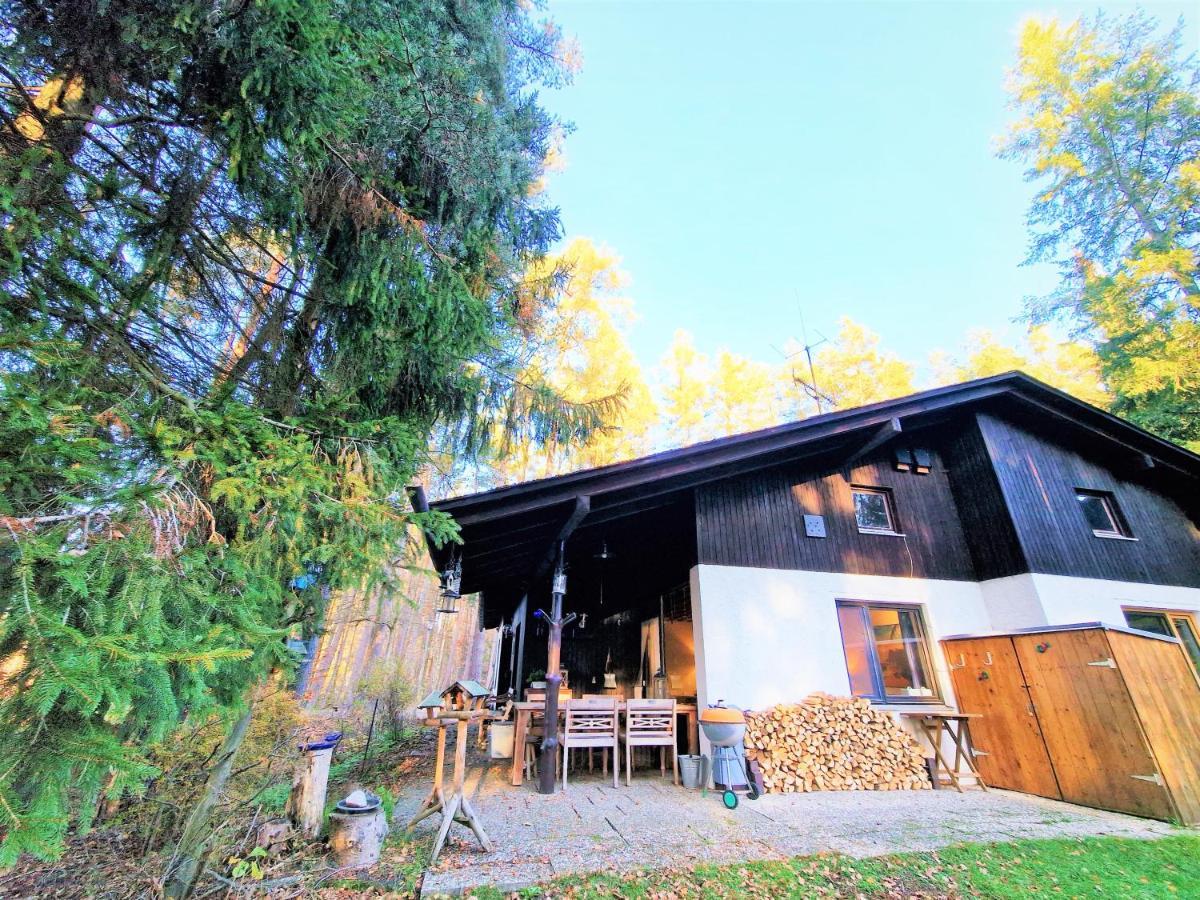 Bungalow Direkt Am See, Mit Eigenem Boot Roding Exteriör bild