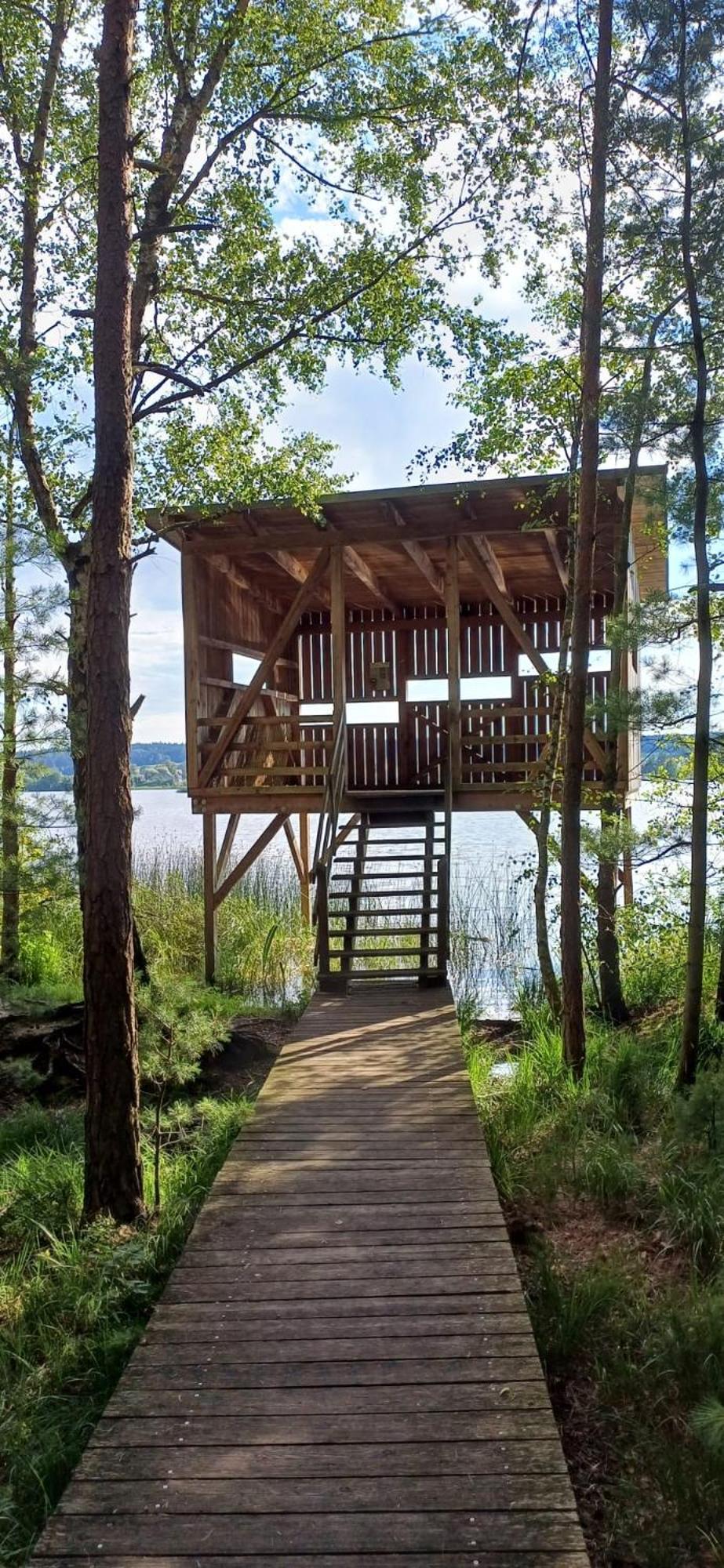 Bungalow Direkt Am See, Mit Eigenem Boot Roding Exteriör bild
